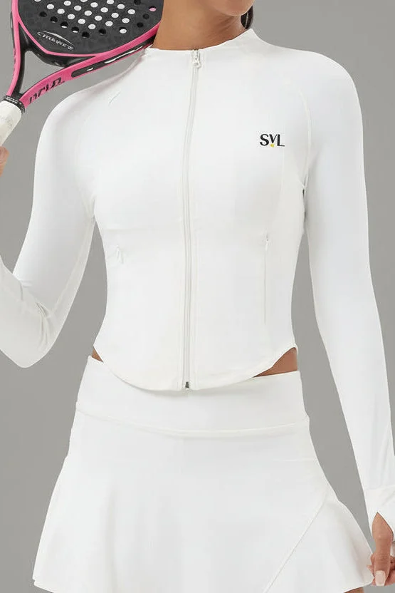 SVL Women's Sports Jacket - White - SVL